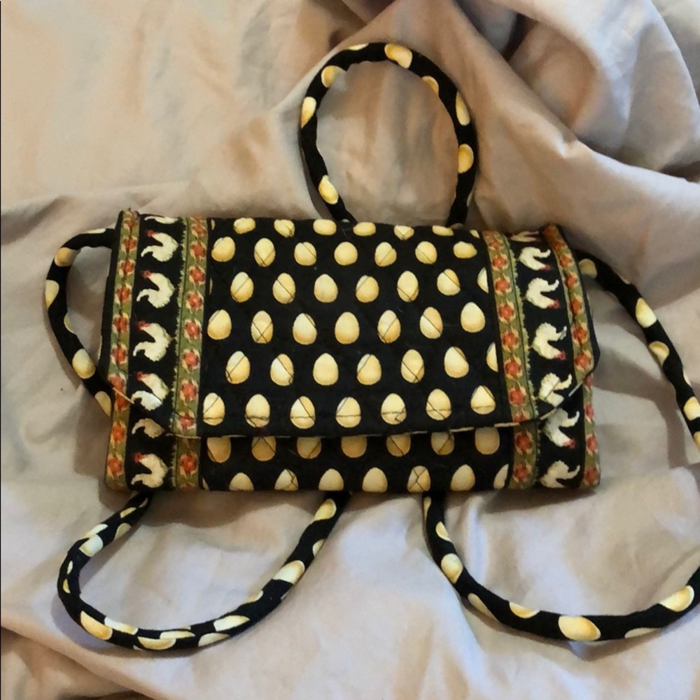 Vera Bradley Chicken and Egg wallet bag